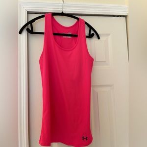 Under armor pink racer back top
